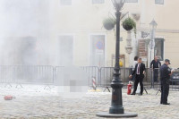 Muškarac se zapalio ispred zgrade Vlade Hrvatske