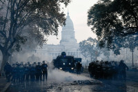 Buenos Aires pretvoren u „bojno polje“