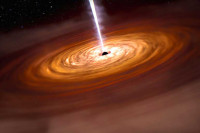 Астрономи свједочили буђење велике црне рупе
