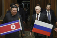 Путин и Ким почели разговоре у Пјонгјангу