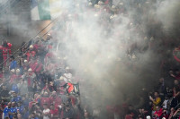 Скандалозна сцена: Албански фудбалер узео мегафон па вријеђао Србе и Македонце (VIDEO)