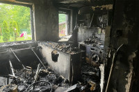 Vatrogasci spasili ženu iz zapaljenog stana