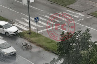 Biciklista povrijeđen na pješačkom prelazu prebačen u UKC