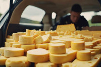 Полицајац украо 180 килограма сира па остао без посла