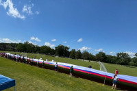 Српска тробојка од 110 метара развијена у Чикагу (ФОТО/ВИДЕО)