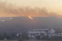 Муња изазвала пожаре на Тасосу