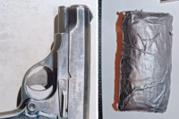Kod  starca (86)  pronađeni kilogram droge pištolj i municija
