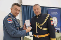 Zamjenik načelnika PU Istočno Sarajevo dobio diplomu škole " Vojvode Radomira Putnika"