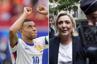 Le Pen se okomila na fudbalera: : Mbape ne bi trebao držati lekcije francuskim biračima