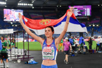 Angelina Topić osvojila treće mesto na mitingu Dijamantske lige u Parizu