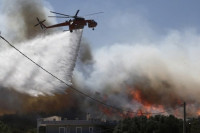 Велики шумски пожар у Коринтији