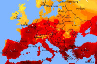 Европа гори али атлантски ваздух доноси суперћелијске олује