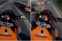 "Дивљао" возећи мотор 278 километара на час: Похвалио се на мрежама па га полиција пронашла (ВИДЕО)