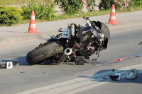 Погинуо мотоциклиста, довезен у бесвјесном стању у Хитну помоћ
