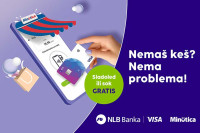 Картично плаћање на киосцима “Минутице”: Награде за оне који плаћају Visa картицама НЛБ банке