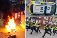 Nemiri u Britaniji, više vozila zapaljeno