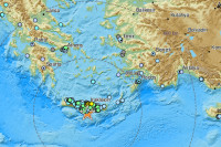 Јак земљотрес на Криту