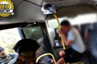 Приведен пироман из Трогира: Полиција га извукла из аутобуса (VIDEO)