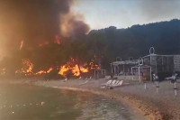 Угашен намјерно изазван пожар код Трогира, пироман ухапшен