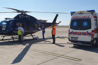 Helikopterski servis Srpske transportovao pacijenta iz Podgorice u Beograd