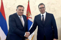 Dodik: Vučić nikada neće dozvoliti da bilo ko i zbog bilo čega ugrozi Srbiju