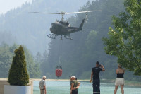 Srušio se helikopter Oružanih snaga BiH (VIDEO)