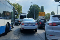 Sudar tri automobila i autobusa, saobraćajni kolaps u Banjaluci (FOTO)