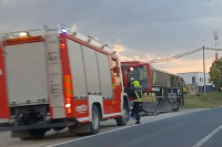 Gorio autobus na Tunjicama (VIDEO)